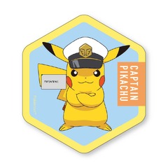 Pokemon Acrylic Magnet Captain Pikachu